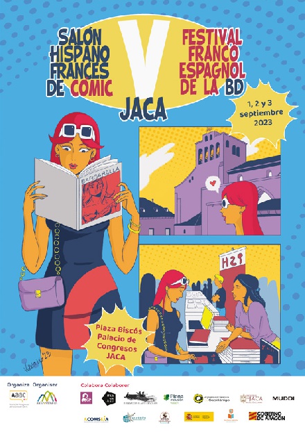 V Salón hispano francés del cómic, en Jaca