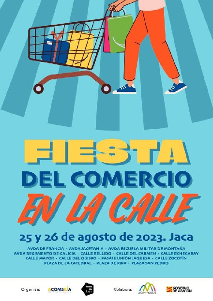 Fiesta del Comercio en la Calle, en Jaca