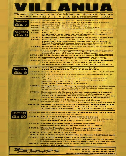 Fiestas de Villana