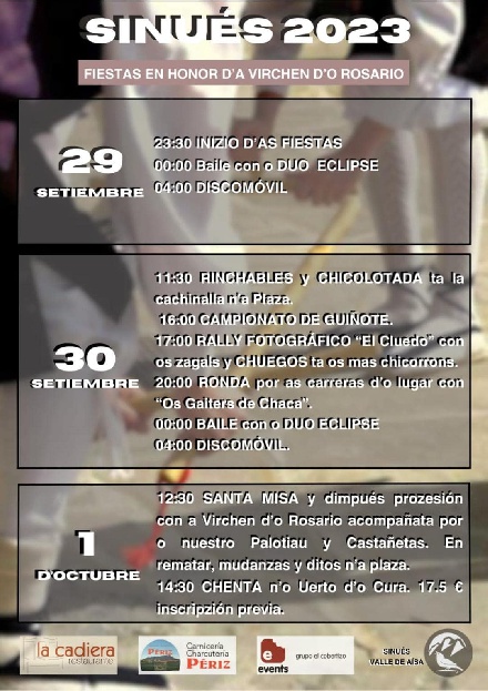 Fiestas de Sinus