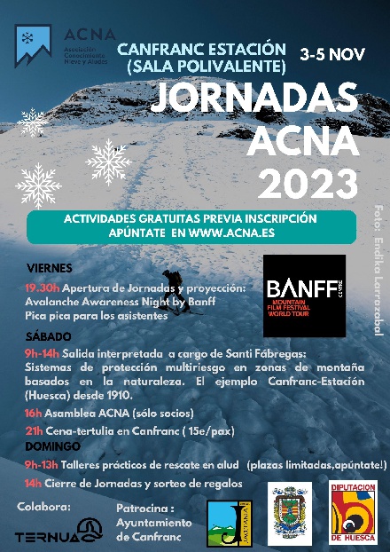 Jornadas ACNA 2023, en Canfranc