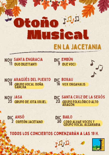 Otoño Musical, en La Jacetania
