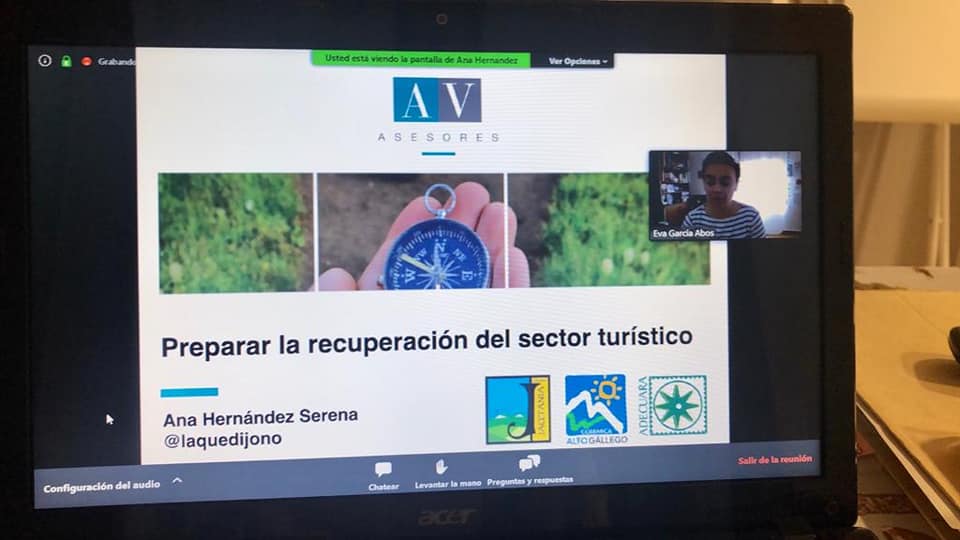 Webinar para Preparar la recuperacin del Sector Turstico