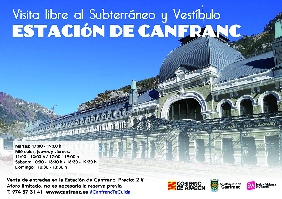 Visita libre a la Estación de Canfranc