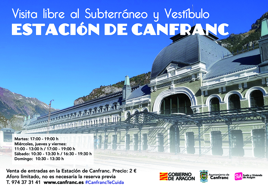 Visita libre a la Estacin de Canfranc