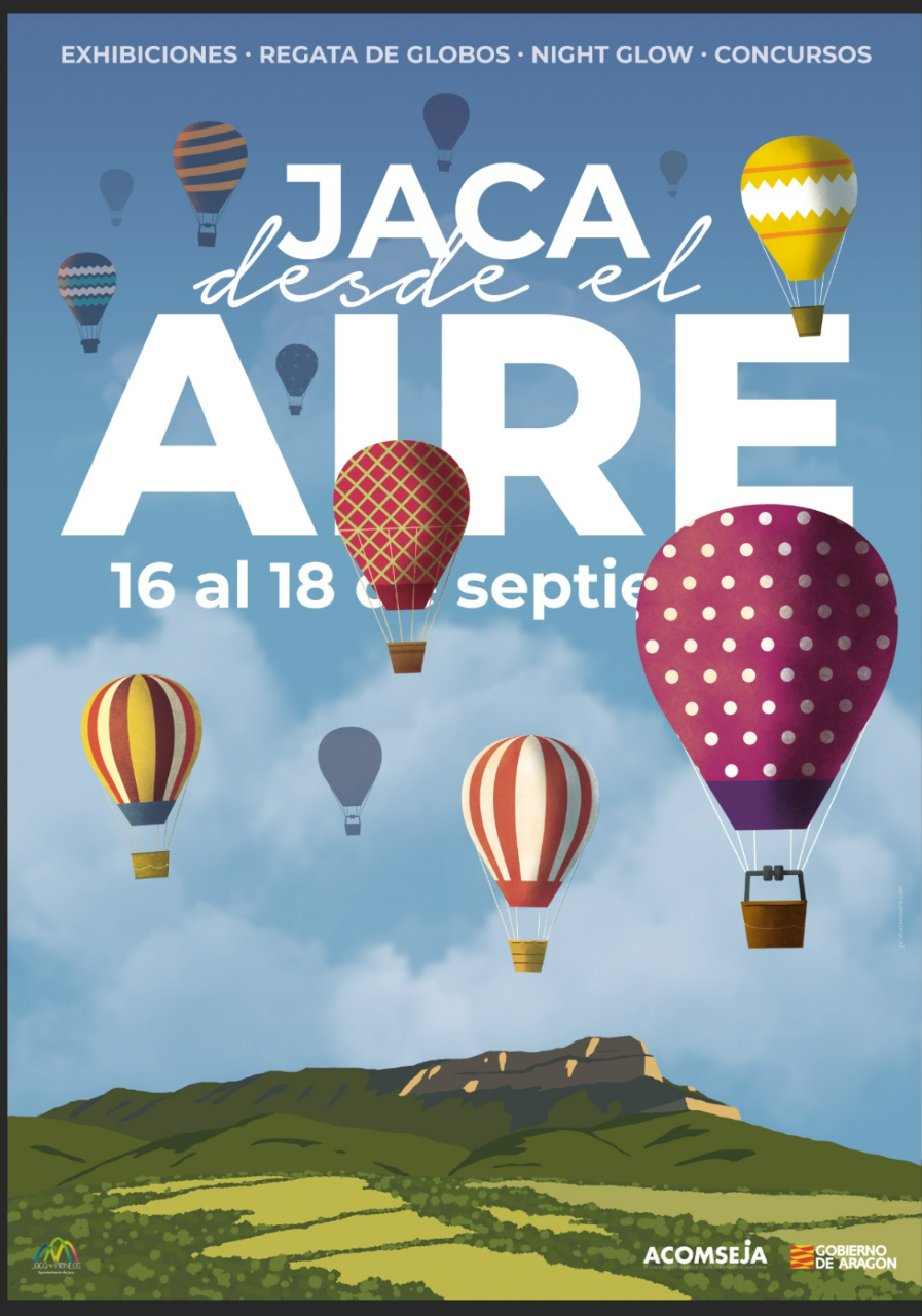 La II Regata Jaca desde el aire se celebrar del 16 al 18 de septiembre