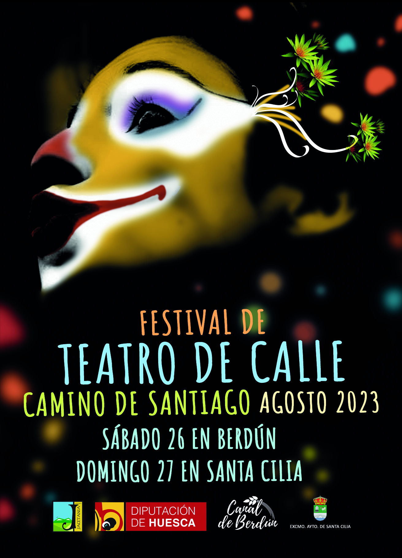 El Festival de Teatro de Calle Camino de Santiago se celebra en Berdún y Santa Cilia