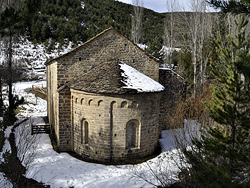 Borau. glise de San Adrin de Sasabe. XI-XII Sicles